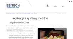 Desktop Screenshot of ebitech.pl
