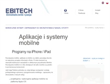 Tablet Screenshot of ebitech.pl